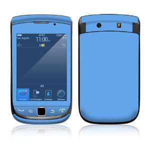 BlackBerry Torch 9800 Decal Skin   Simply Blue Everything 