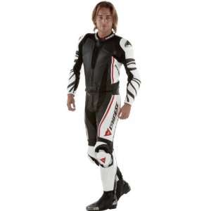 DAINESE TRICKSTER 2 PC SUIT WHITE/BLACK 46 USA/56 EURO 