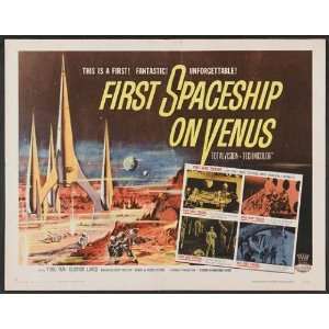  First Spaceship on Venus Poster Movie 11 x 14 Inches 