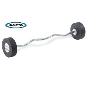   lb to 110 lb Urethane Coated Fixed Curl Barbell Set