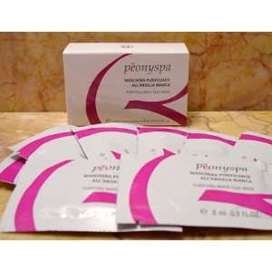  Peonyspa Purifying White Clay Mask Kit From Italy Beauty