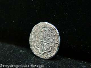 Solid Silver Atocha Coin Spanish Coin 4 Reale  NR Ω 