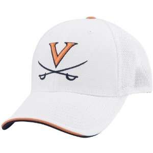   Virginia Cavaliers White Draft Day Flex Fit Hat