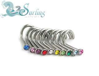 jewelry attribute s product id by79 10gemnosescrews 1032 metal 316l