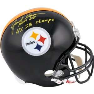  Jack Ham Autographed Helmet  Details Pittsburgh Steelers 