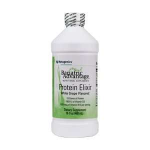 Bariatric Advantage Pro Go Protein Elixir White Grape 16 oz. bottle