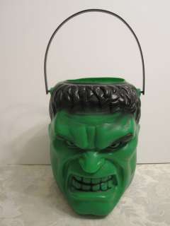   Incredible Hulk Super Hero Halloween Trick or Treat Candy Pail  