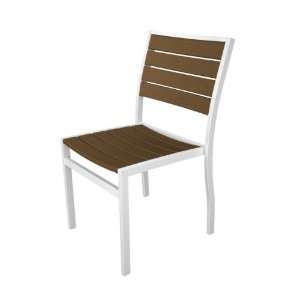 Recycled European Outdoor Dining Chair   Raw Sienna with 
