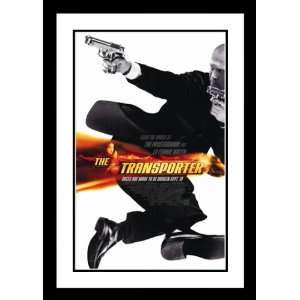  The Transporter Framed and Double Matted 20x26 Movie 