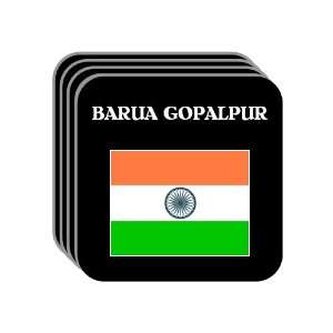  India   BARUA GOPALPUR Set of 4 Mini Mousepad Coasters 