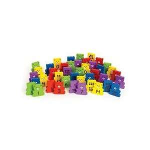  Wooden Bear Dominoes   Set of 42 Toys & Games