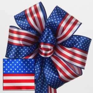  American Flag Wire Edged Ribbon Case Pack 24