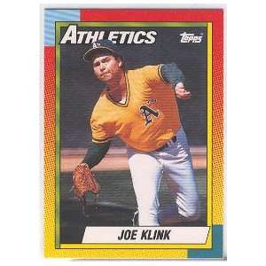  1990 Topps Traded #51T Joe Klink
