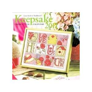  2011 KEEPSAKE Cross Stitch Calendar Arts, Crafts & Sewing