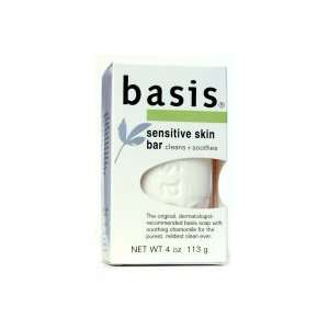  Basis Sensitive Skin Soap Value Pack 6X4oz Health 