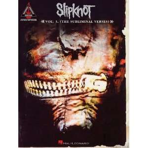   Verses) (Guitar Recorded Versions) [Sheet music] Slipknot Books