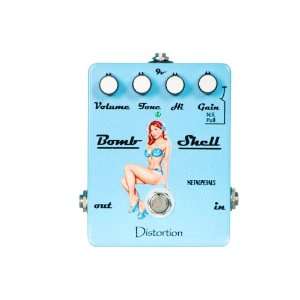  Metal Pedals Bomb Shell Overdrive Pedal Musical 