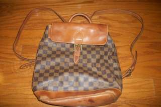 AUTHENTIC LOUIS VUITTON SOHO DAMIER SPECIAL LIMITED EDITION BACKPACK 