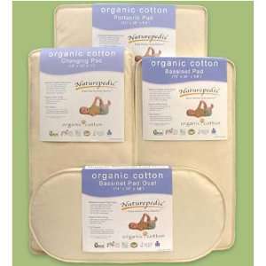  Organic Cotton Bassinet Mattress Pad (15 X 30 X 2) Baby