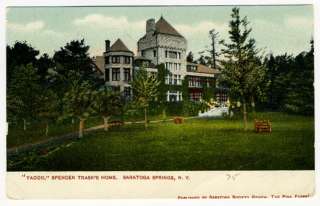Postcard~Yaddo~Spencer Trasks Home~Saratoga Springs,NY  
