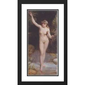   , Emile 24x40 Framed and Double Matted The Bather