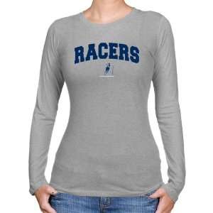  NCAA Murray State Racers Ladies Ash Logo Arch Long Sleeve 