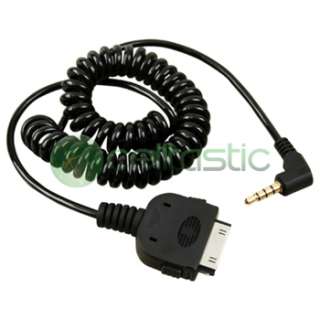 Dock AUX Jack 3.5mm Car Stereo Cable For iPhone 3G 3GS  