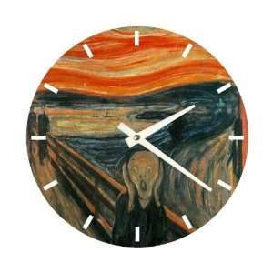  The Scream Wall Clock 