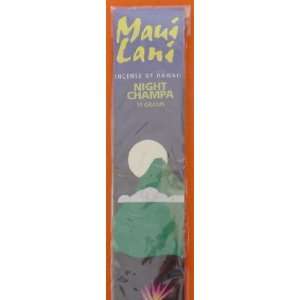  Night Champa   Maui Lani Incense   15 Gram/Stick Package 