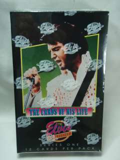 Elvis Presley The Cards of His Life Trading Cards Sealed Box Series 1 