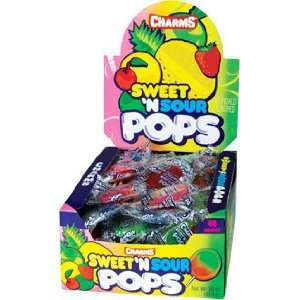   & Sour Pop 48 pieces 1 count  Grocery & Gourmet Food