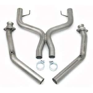   Stainless Steel Exhaust Mid Pipe for Mustang GT 05 10 Automotive