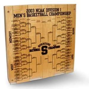   Piece with 2003 Tournament Bracket   Other Items