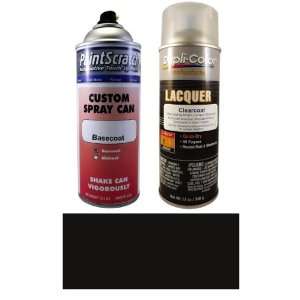  12.5 Oz. Flat Black Accent and Panel Spray Can Paint Kit 