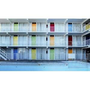   Colorful Historic Motel Wildwood New Jersey 24 X 15 