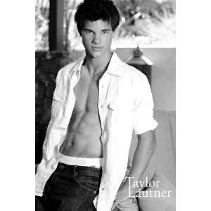  Taylor Lautner White Shirt Twilight Movie Pin Up Poster 24 