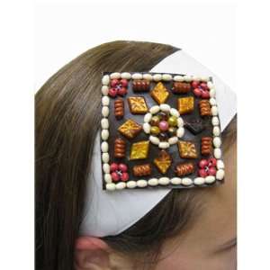    Different Cute Beaded Stoned Applique Headband