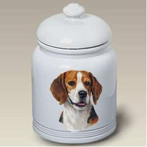  Beagle Hound Ceramic Treat Jar 10 High #45007 Kitchen 