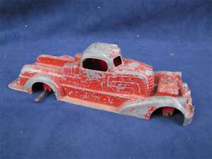Vintage Hubley Kiddie Toy Red Fire Truck Parts Repair  