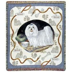   Dog Tapestry Throw By Artist Pat Lehmkuhl 50 x 60