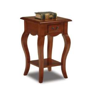  Favorite Finds Square Side Table in Brown Cherry