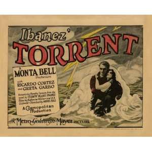  The Torrent Poster Movie Half Sheet 22x28