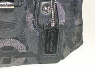   Silver Kristin Op Art Lurex Flap Convertible Satchel Handbag  