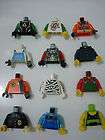 Lego Minifigures Lot 12 Torsos Body Parts #E NEW Collec