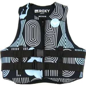  Roxy Chalkboard 2 USCG (Black 8) Wake Vests Sports 