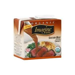 Imagine Organic Gravy, Savory Beef Flavored, 16 fl oz 