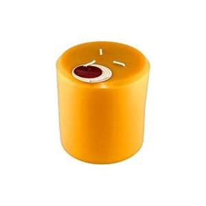  Pure Beeswax Candles 3 Pillar   1 pc Health & Personal 