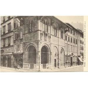 1910 Vintage Postcard Loggia di Santa Maria della Misericordia 