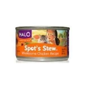  HALO Spots Stew for Cats Wholesome Chicken Recipe, 3.5 oz 