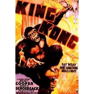  King Kong (1933) Classic Vintage Italian Huge Film PAPER 